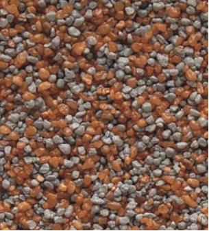 3377 QUARZO oranžovo sivá soklová omietka 15 kg, 1-1,6mm (4,5m2)